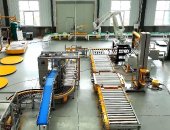 自動裝箱機器人碼垛包裝線